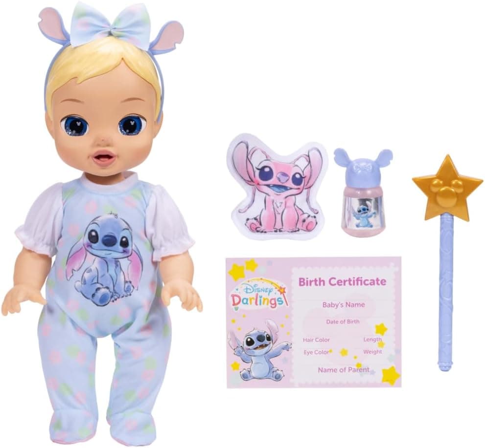 Disney Darlings Baby Stitch Doll 33cm
